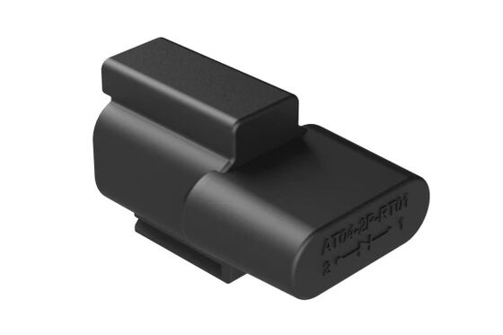Authentic Original AT04-2P-RT01 Male Termination Connector, Durable Electronic Part widely used in vehicle harness assembly