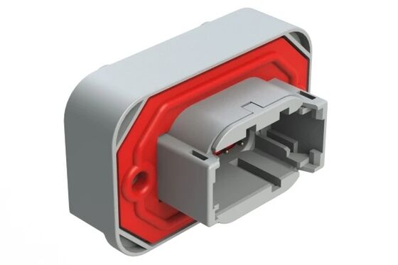 Conector de montagem de placa retangular original ATM15-08PA-BM04 Amfenol Tipo masculino com proteção IP67 estável para placas de circuito automotivo