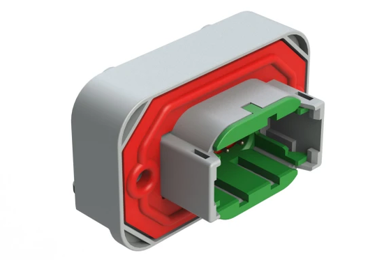 Conector rectangular original ATM13-08PC-BM04 Componente eletrônico Amfenol para transmissão estável de sinal de circuito integrado automotivo